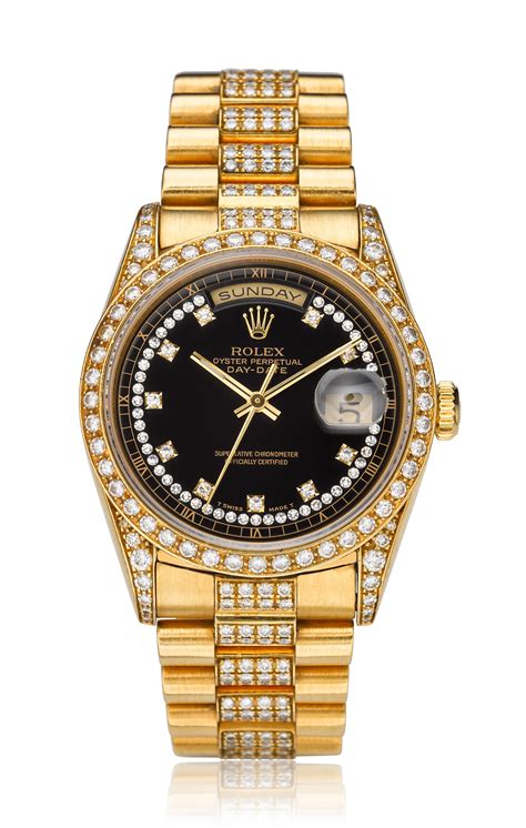 gold Rolex with diamonds price